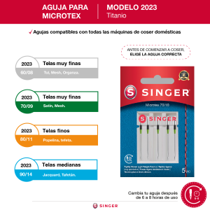 Aguja 2023 Microtex